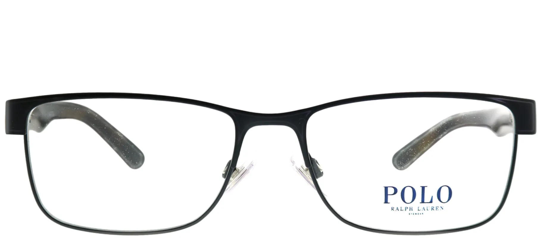 Polo Ralph Lauren PH 1157 9038 Rectangle Metal Black Eyeglasses with Demo Lens sold by Gaffos