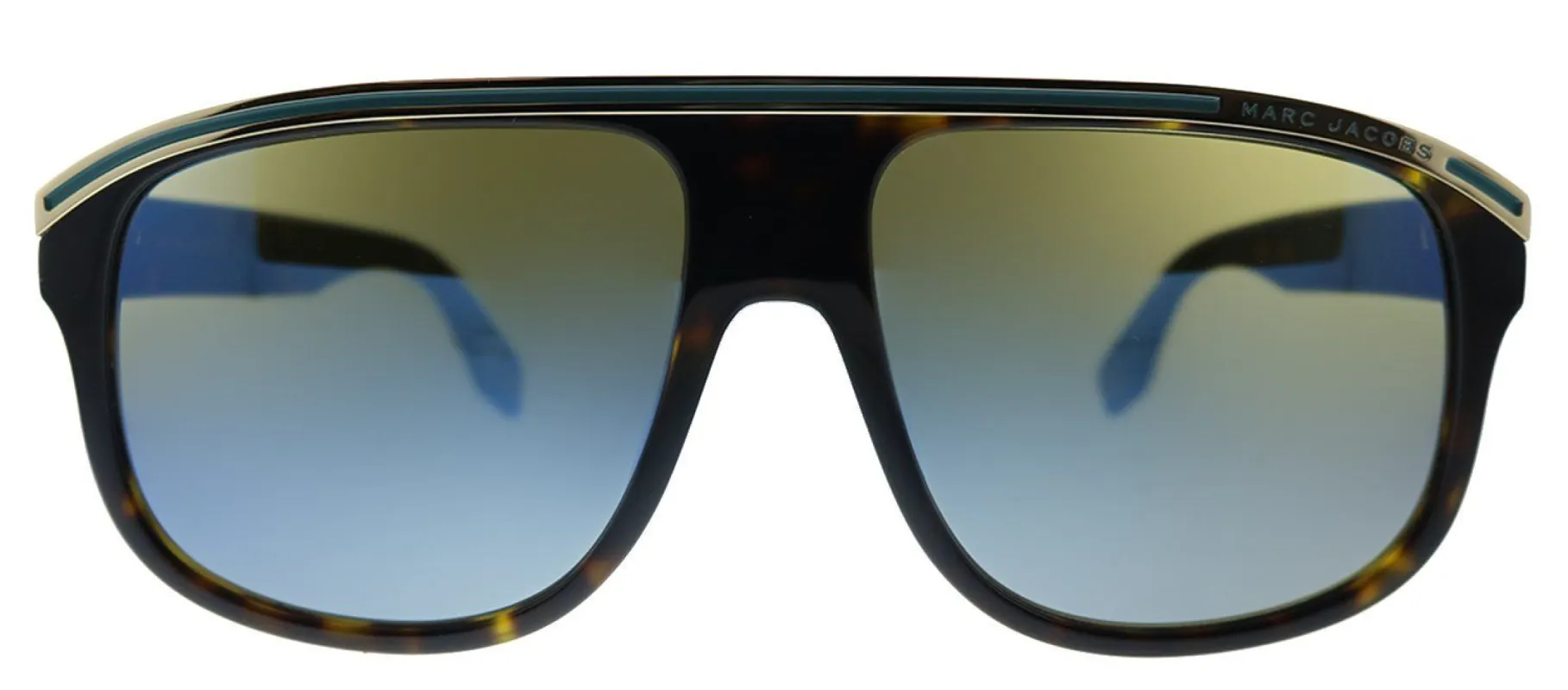 Marc Jacobs MARC 388/S 086 3U Aviator Plastic Havana Sunglasses with Blue Gradient Lens sold by Gaffos