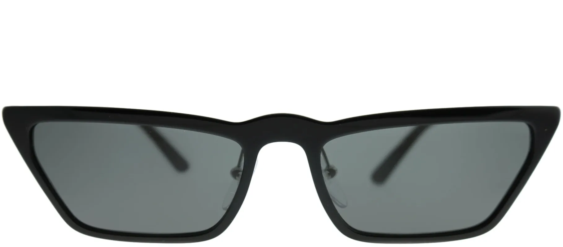 Prada PR 19US 1AB5S0 Cat-Eye Plastic Black Sunglasses with Grey Lens sold by Gaffos