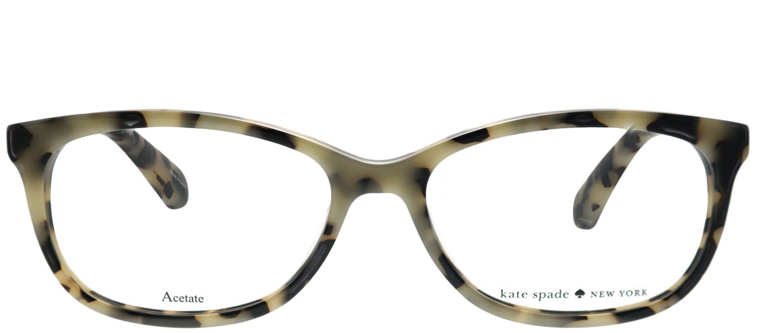 Kate Spade KS Kaileigh BOA Rectangular Plastic Tortoise/ Havana Eyeglasses with Demo Lens sold by Gaffos