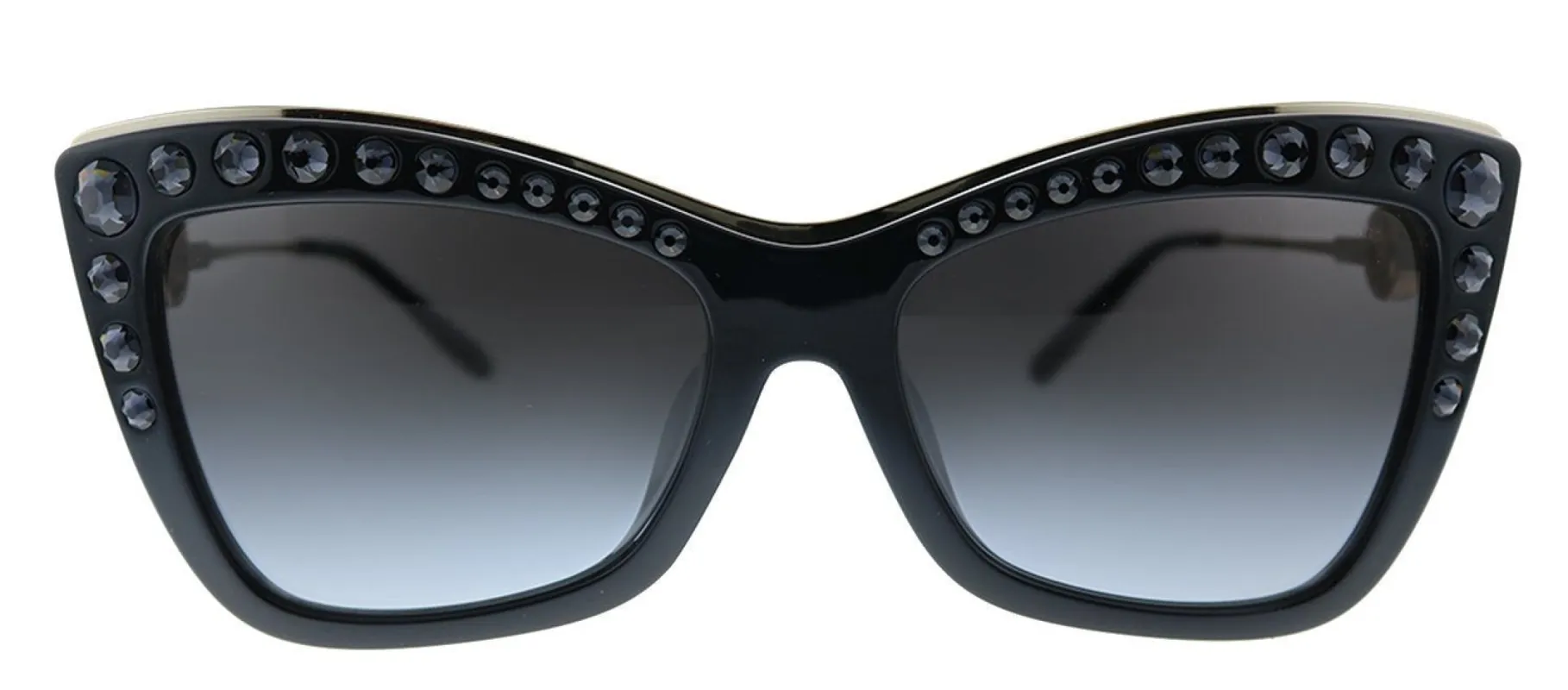 Michael Kors Hollywood MK 2128BU 33328G Cat-Eye Plastic Black Sunglasses with Grey Gradient Lens sold by Gaffos