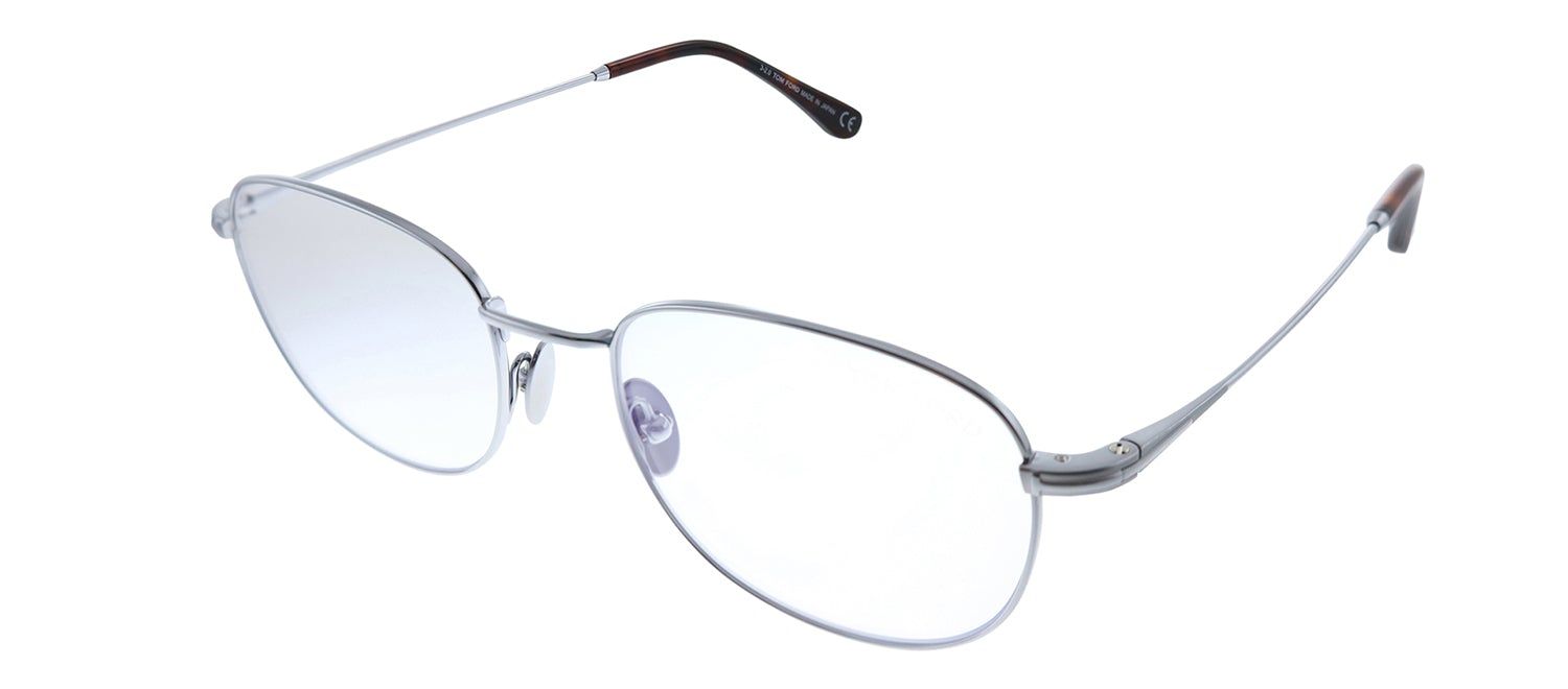 Tom Ford FT 5734 016 Square Metal Silver Eyeglasses with Demo Lens sold by Gaffos product image thumbnail 2