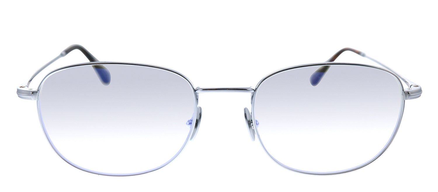 Tom Ford FT 5734 016 Square Metal Silver Eyeglasses with Demo Lens sold by Gaffos