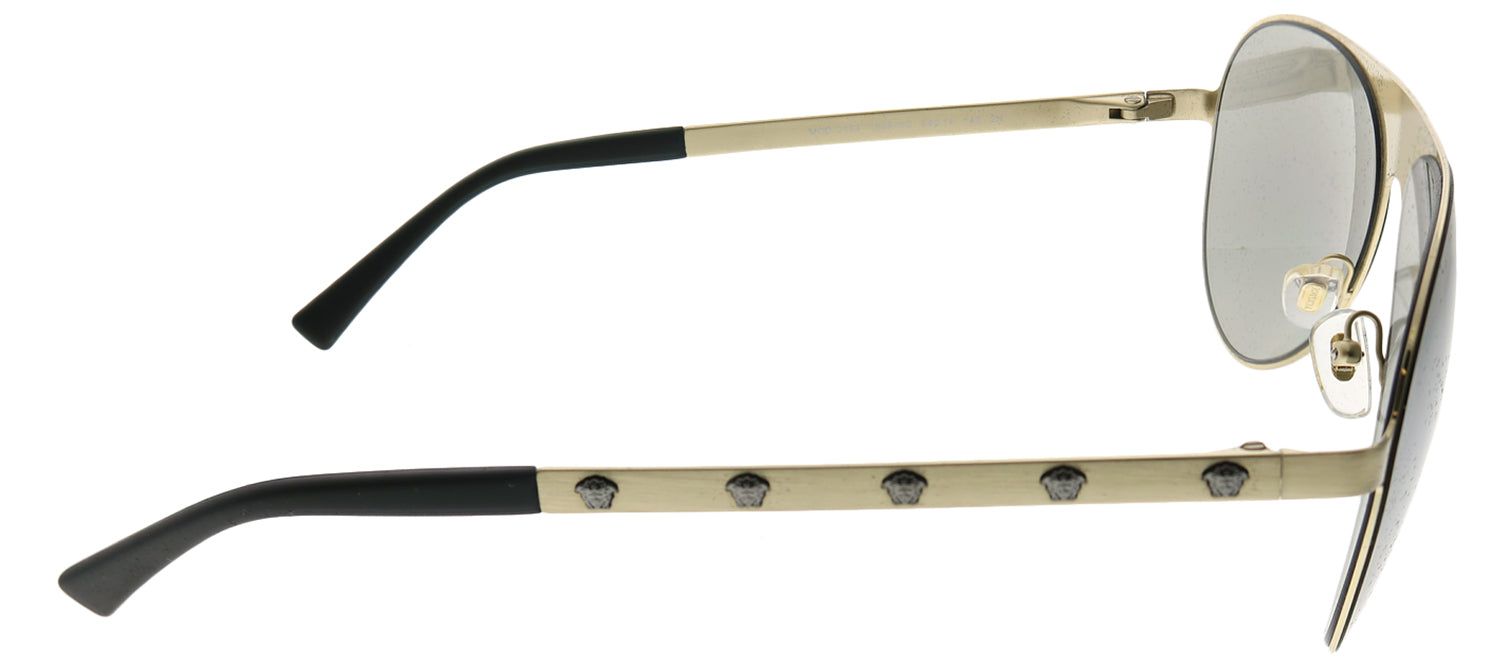 Versace VE 2189 13396G Aviator Metal Gold Sunglasses with Silver Mirror Lens sold by Gaffos product image thumbnail 3