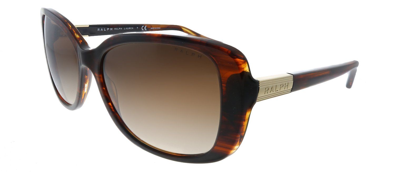 Ralph by Ralph Lauren RA 5223 162513 Rectangle Plastic Brown Sunglasses with Brown Gradient Lens sold by Gaffos product image thumbnail 2