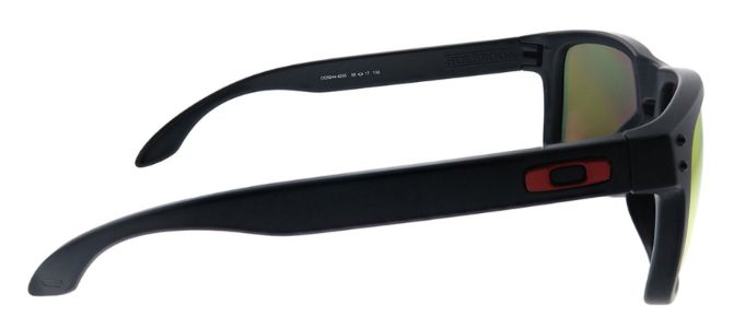 Oakley OO 9244 924442 Square Plastic Black Sunglasses with Ruby Platic Polar Prizm Lens sold by Gaffos