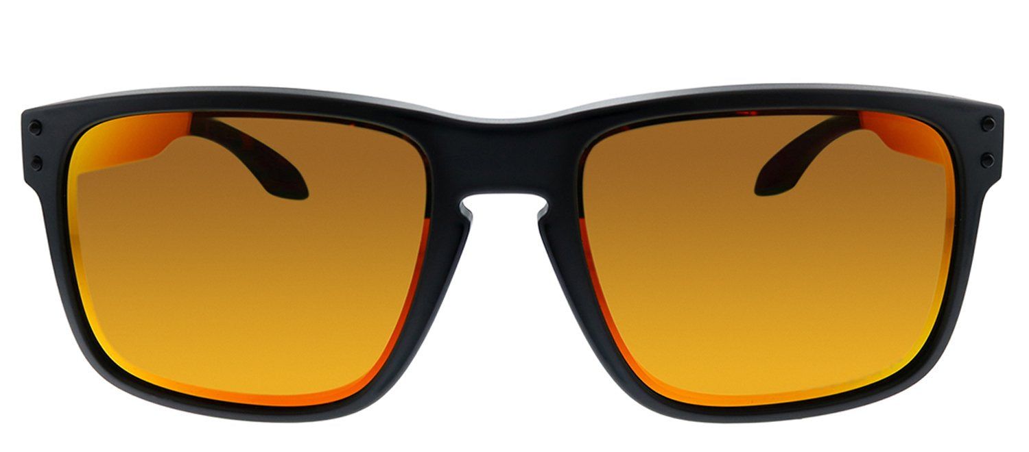 Oakley OO 9244 924442 Square Plastic Black Sunglasses with Ruby Platic Polar Prizm Lens sold by Gaffos