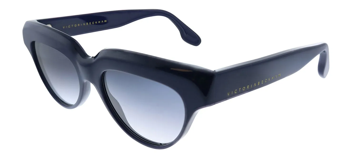 Victoria Beckham VB 602S 414 Cat-Eye Plastic Blue Sunglasses with Grey Gradient Lens sold by Gaffos product image thumbnail 2