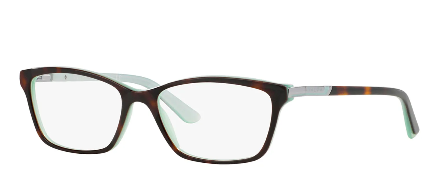 Ralph Lauren RA 7044 601 Cat-Eye Plastic Havana Eyeglasses with Logo Stamped Demo Lens sold by Gaffos product image thumbnail 2