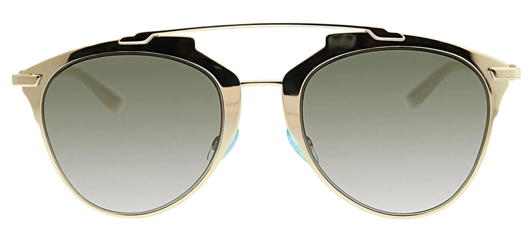 Dior CD Reflected 31U Aviator Metal Rose Gold Sunglasses with Brown Gradient Lens sold by Gaffos