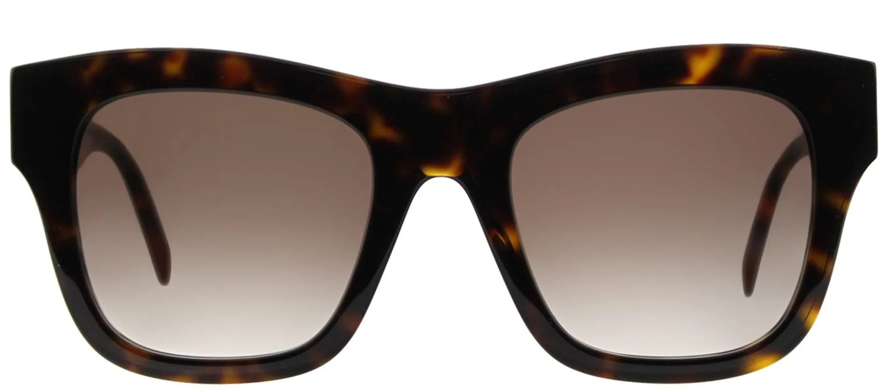 Stella McCartney SC 0011S 002 Square Plastic Tortoise/ Havana Sunglasses with Brown Gradient Lens sold by Gaffos