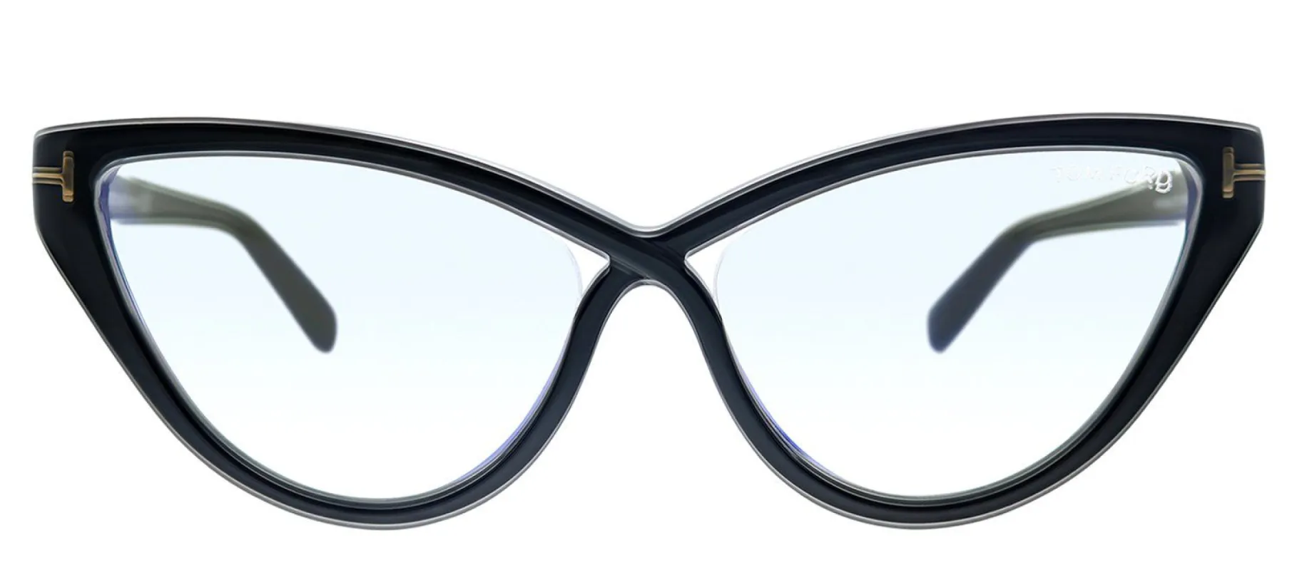 Tom Ford FT 5729B 001 Cat-Eye Plastic Ivory Eyeglasses with Demo Lens sold by Gaffos