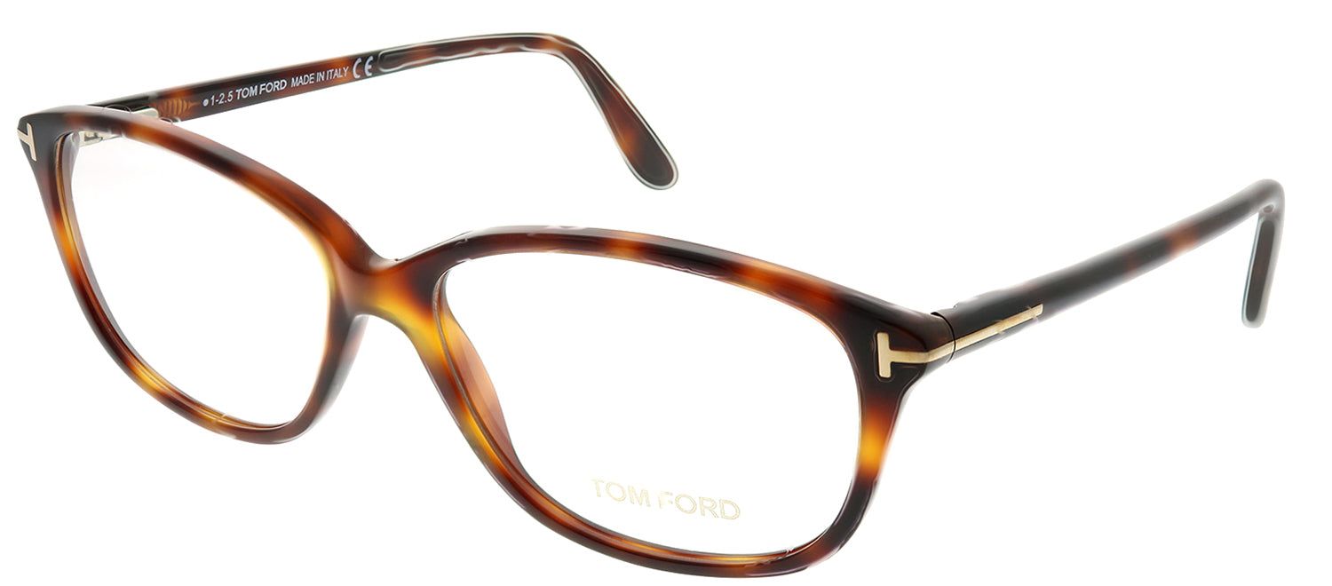 Tom Ford FT 5316 056 Rectangle Plastic Tortoise/ Havana Eyeglasses with Demo Lens sold by Gaffos product image thumbnail 2