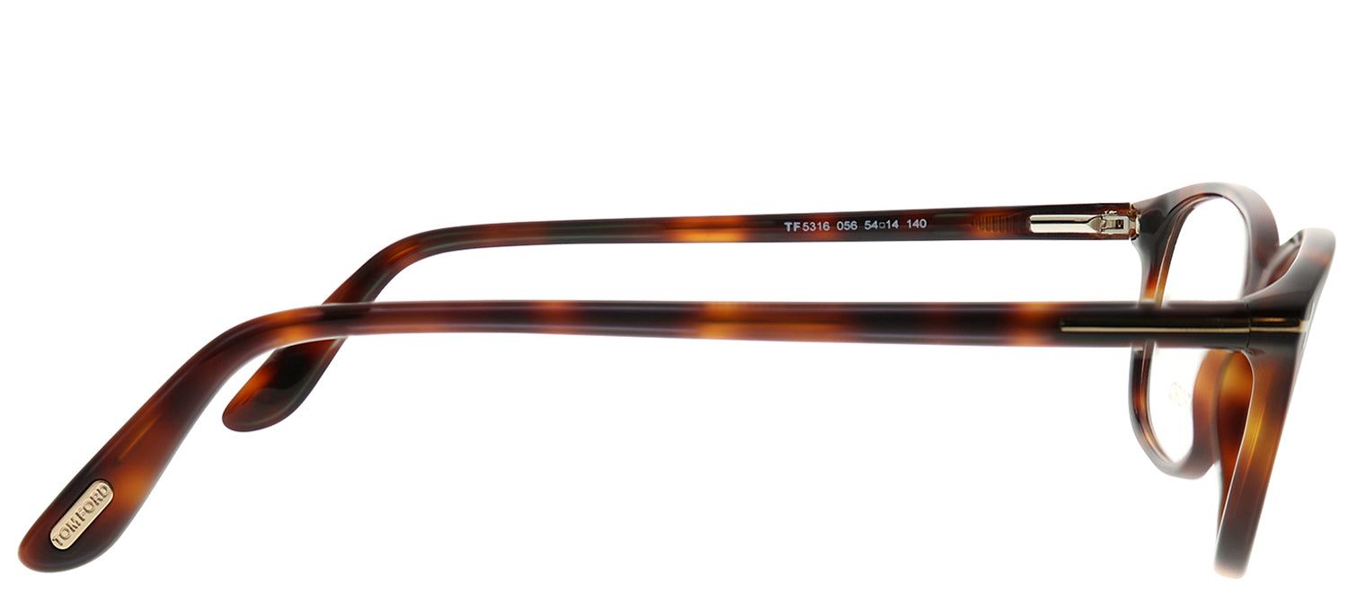 Tom Ford FT 5316 056 Rectangle Plastic Tortoise/ Havana Eyeglasses with Demo Lens sold by Gaffos product image thumbnail 3
