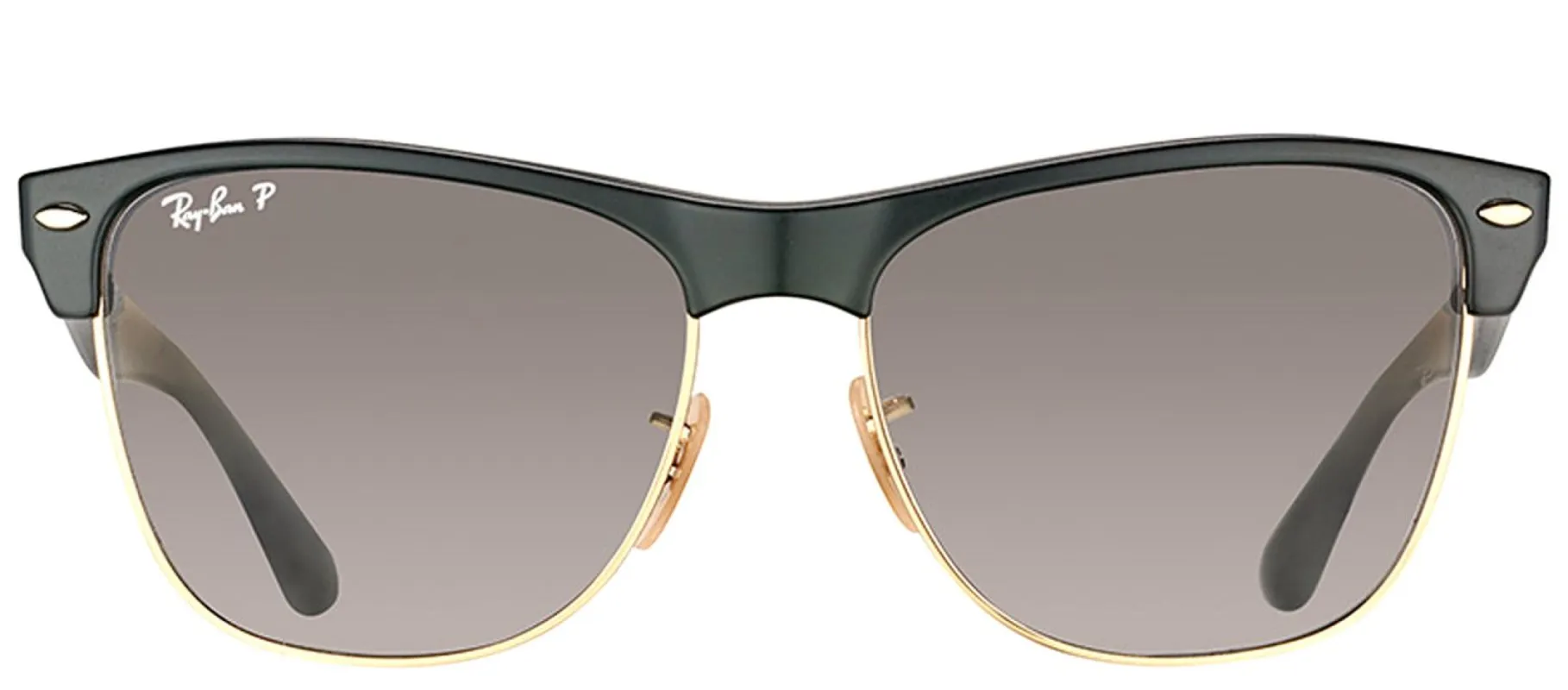 Ray-Ban RB 4175 877/M3 Square Plastic Black Sunglasses with Green Gradient Polarized Lens sold by Gaffos