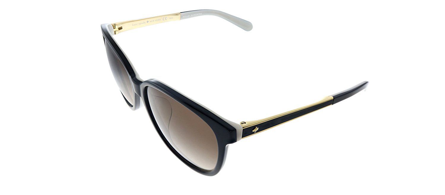 Kate Spade KS Jenilee/F/S S0T Oval Plastic Black Sunglasses with Brown Gradient Lens sold by Gaffos product image thumbnail 2