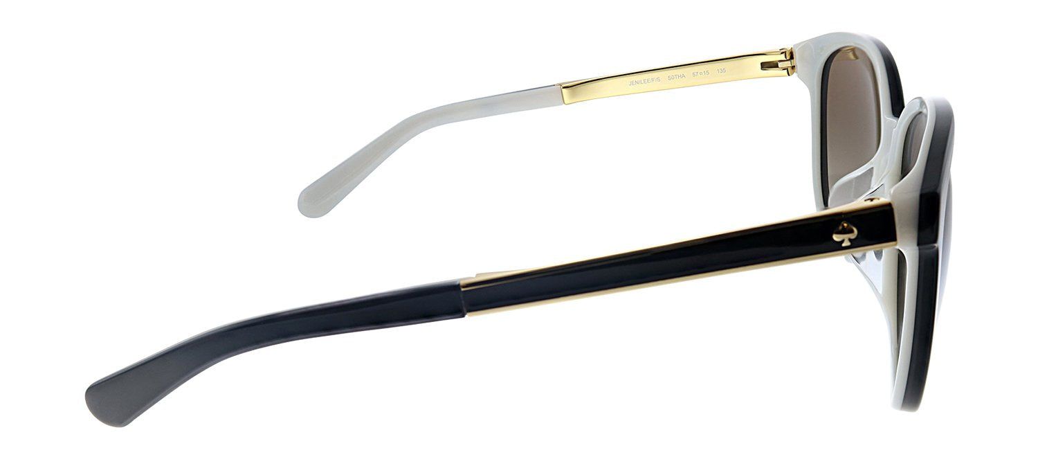 Kate Spade KS Jenilee/F/S S0T Oval Plastic Black Sunglasses with Brown Gradient Lens sold by Gaffos product image thumbnail 3