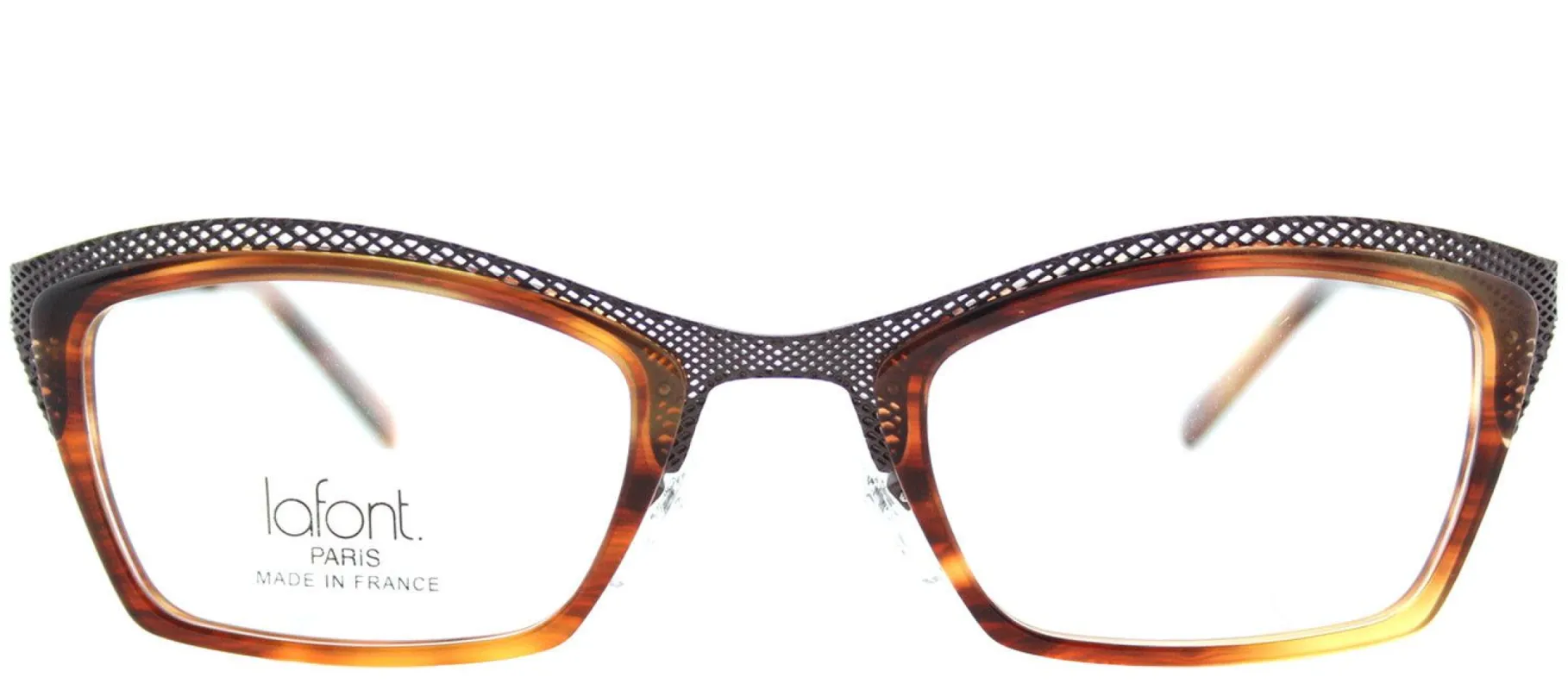 Lafont LF Variation 067 Cat-Eye Plastic Grey Eyeglasses with Demo Lens sold by Gaffos