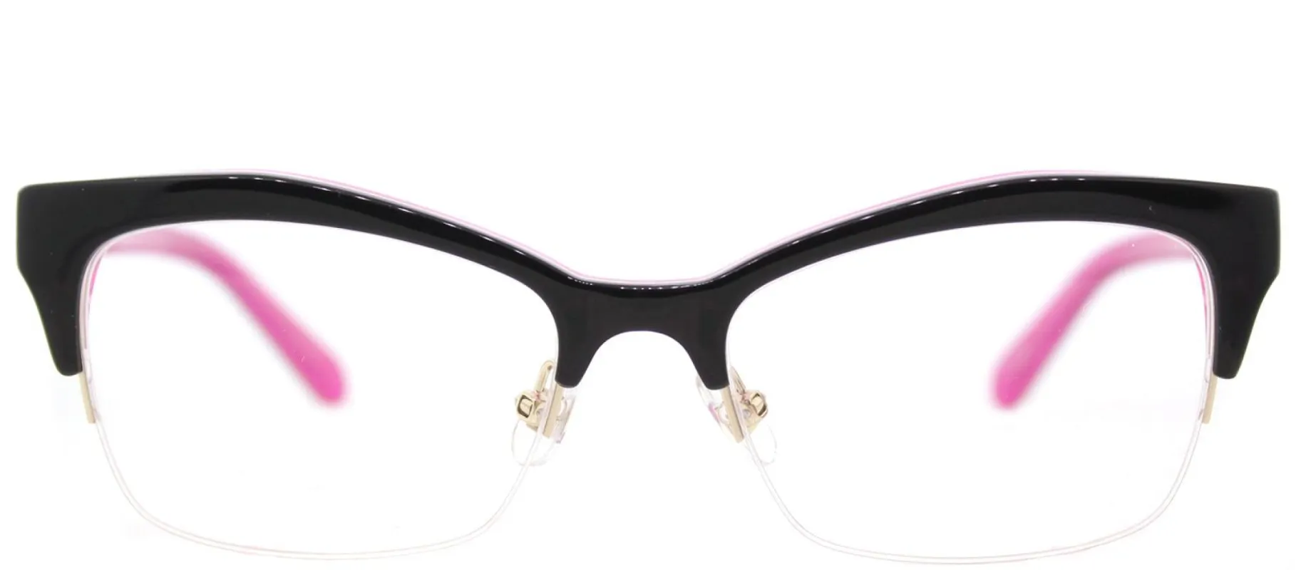 Kate Spade KS Lyssa W52 Cat-Eye Plastic Black Eyeglasses with Demo Lens sold by Gaffos