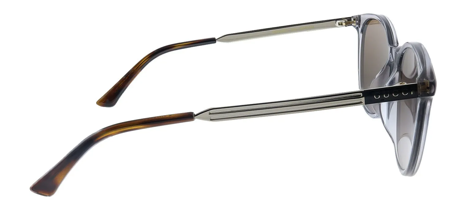 Gucci GG 0830SK 004 Cat-Eye Acetate Grey Sunglasses with Brown Lens sold by Gaffos product image thumbnail 3