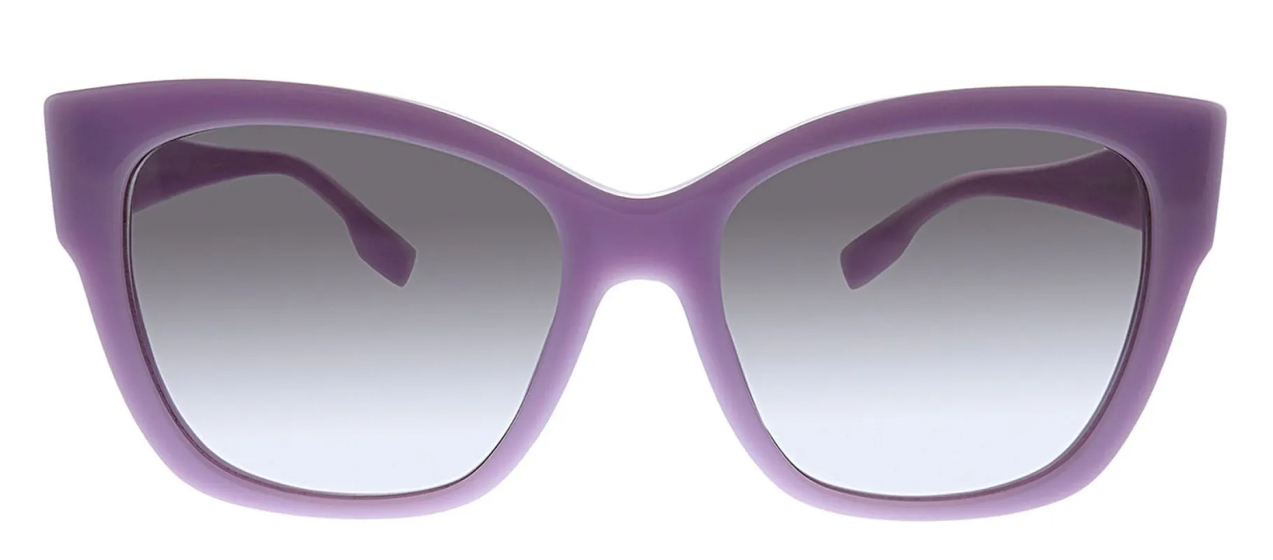 Burberry BE 4345 394111 Square Plastic Purple Sunglasses with Grey Gradient Lens sold by Gaffos