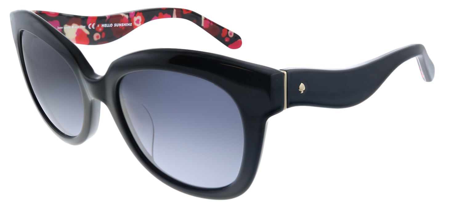 Kate Spade KS Amberly/F/S OCH Cat-Eye Plastic Black Sunglasses with Grey Gradient Lens sold by Gaffos product image thumbnail 2