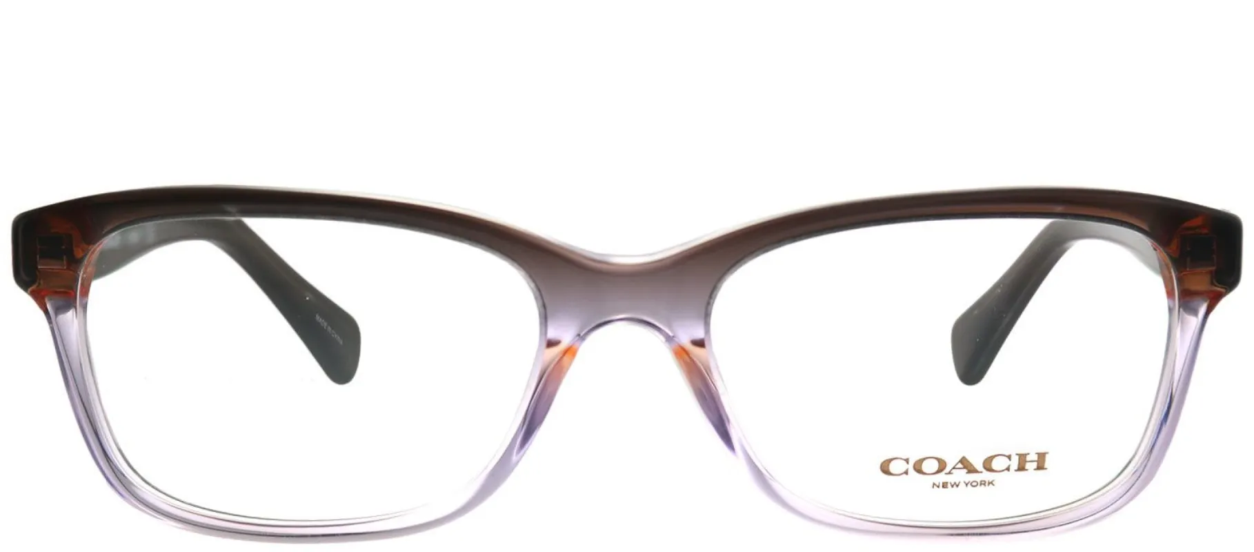 Coach HC 6089 5401 Rectangle Plastic Purple Eyeglasses with Demo Lens sold by Gaffos