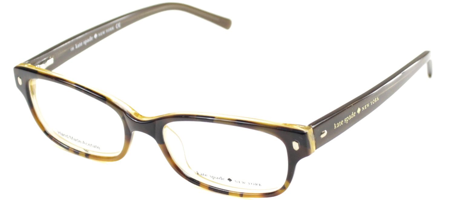 Kate Spade KS Lucyann JMD Rectangle Plastic Tortoise/ Havana Eyeglasses with Demo Lens sold by Gaffos product image thumbnail 2