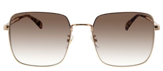 Givenchy GV 7148/F/S DDB Square Metal Gold Sunglasses with Brown Gradient Lens sold by Gaffos
