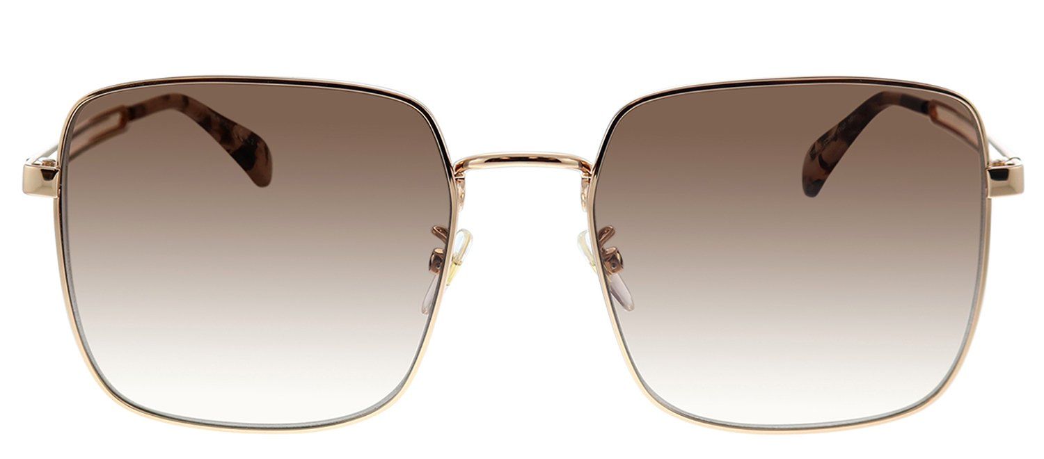 Givenchy GV 7148/F/S DDB Square Metal Gold Sunglasses with Brown Gradient Lens sold by Gaffos