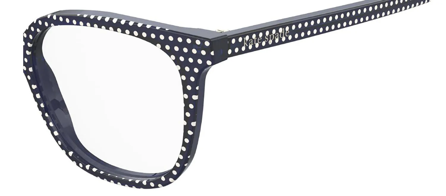 Kate Spade KS Rome/O PJP Rectangle Plastic Blue Reading Glasses with Clear Blue Block Lens sold by Gaffos product image thumbnail 3