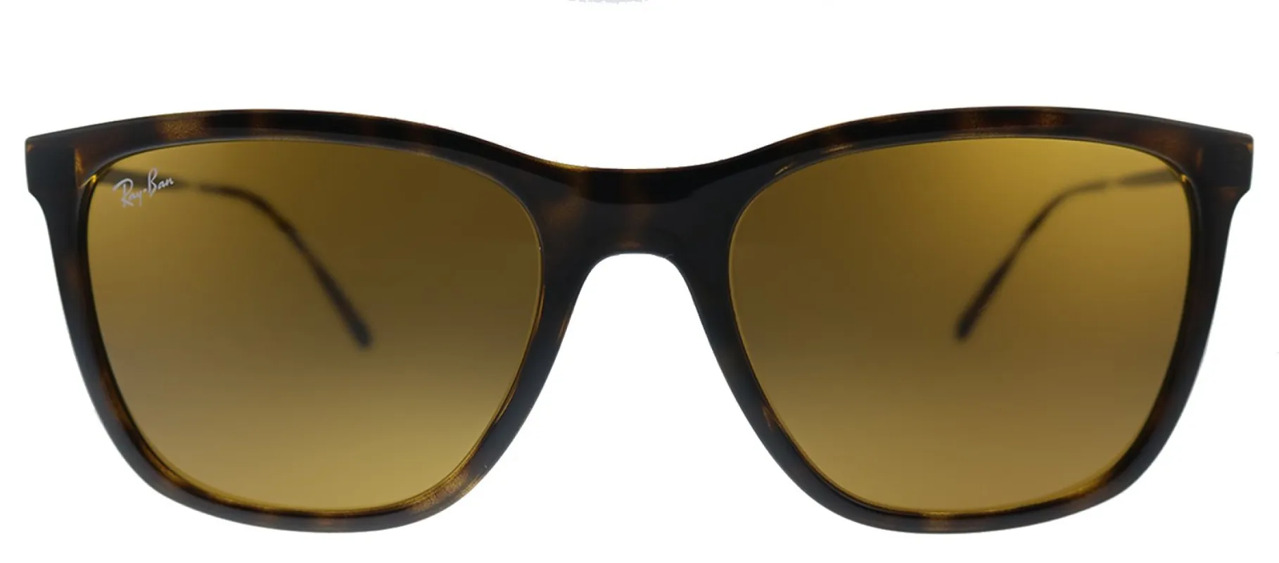 Ray-Ban RB 4344 710/33 Square Plastic Havana Sunglasses with Brown Lens sold by Gaffos