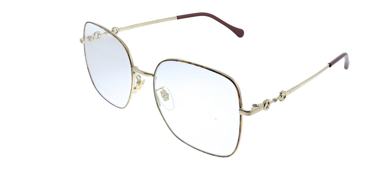 Gucci GG 0883OA 002 Square Metal Gold Eyeglasses with Demo Lens sold by Gaffos product image thumbnail 2