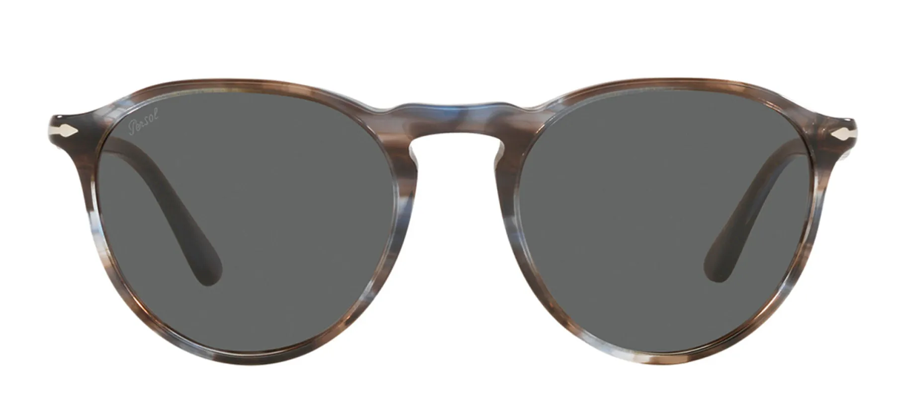 Persol PO 3286S 1155B1 Phantos Plastic Grey Sunglasses with Dark Grey Lens sold by Gaffos