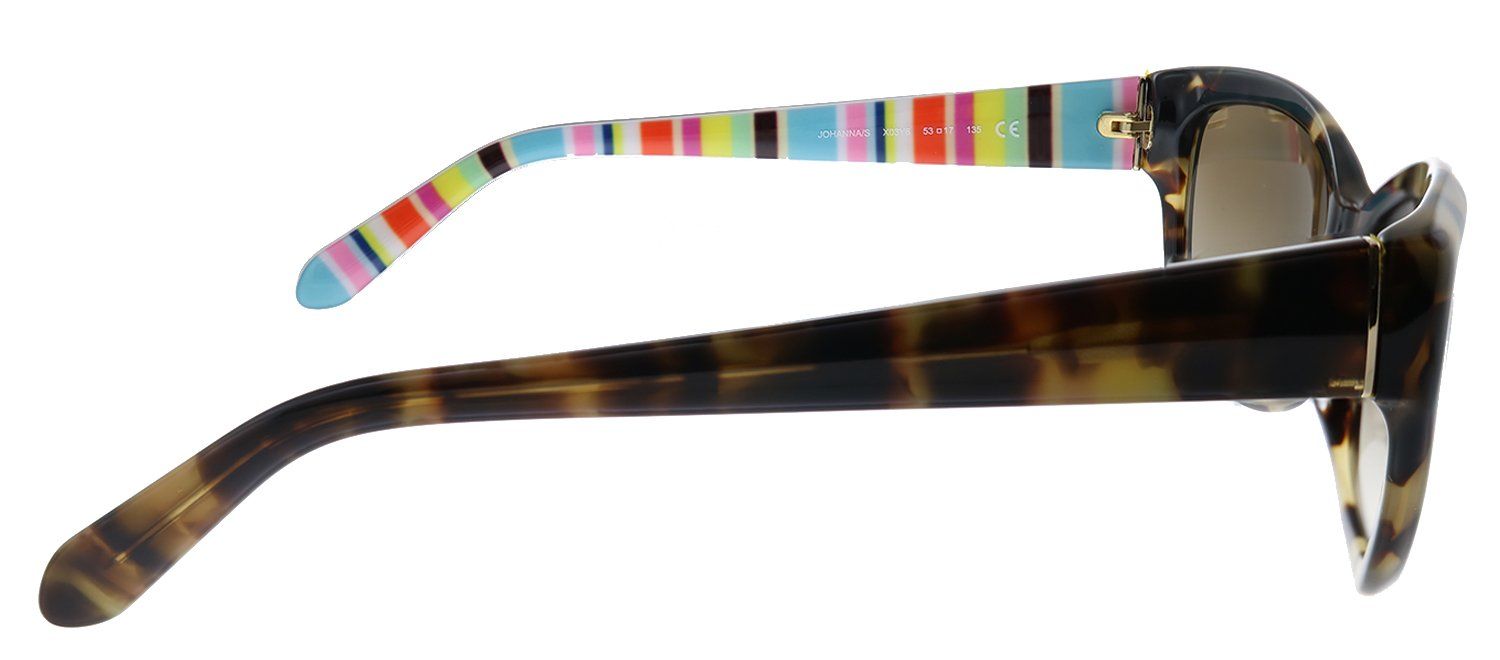 Kate Spade New York KS JOHANNA/S X03 Y6 Square Plastic Tortoise Sunglasses with Brown Gradient Lens sold by Gaffos product image thumbnail 3