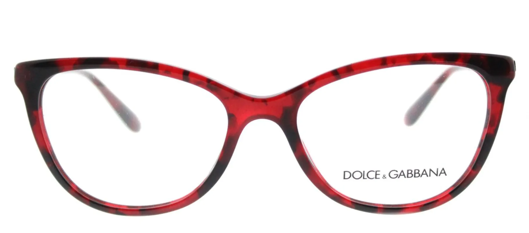 Dolce & Gabbana DG 3258 2889 Square Plastic Burgundy/ Red Eyeglasses with Demo Lens made by Gaffos