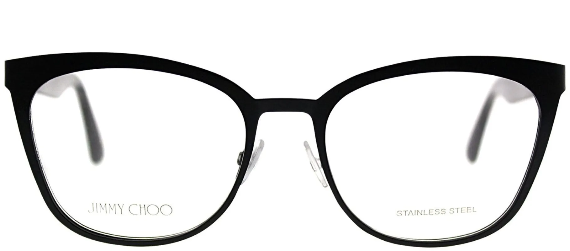 Jimmy Choo JC 189 NS8 Square Metal Black Eyeglasses with Demo Lens sold by Gaffos