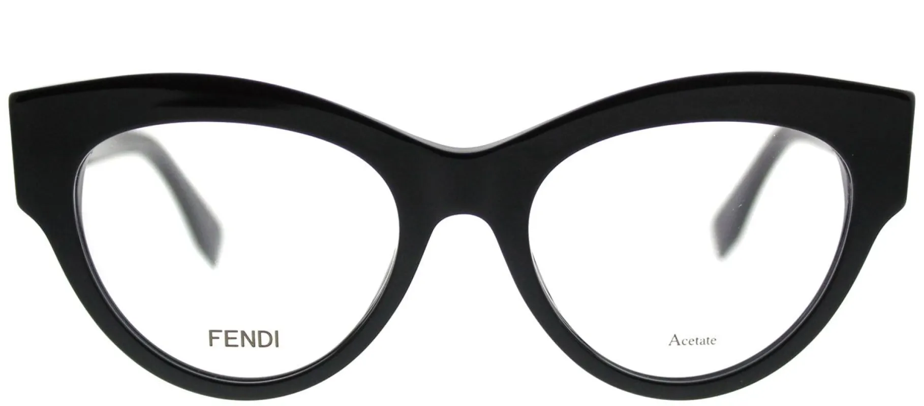 Fendi FF 0273 807 Cat-Eye Plastic Black Eyeglasses with Demo Lens sold by Gaffos