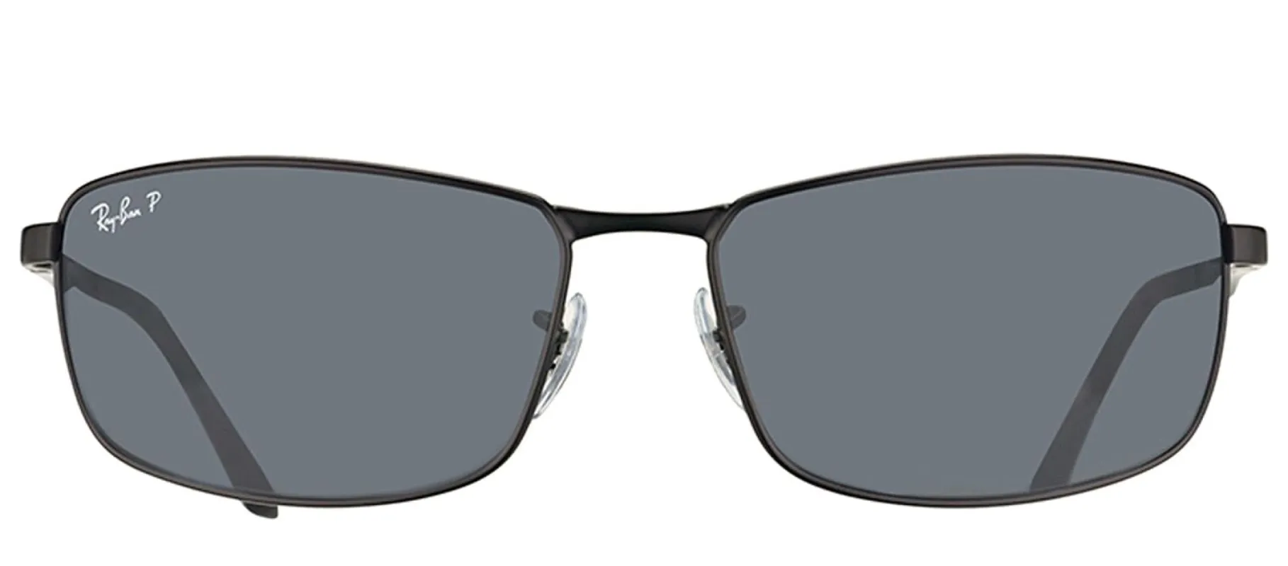 Ray-Ban RB 3498 006/81 Sport Metal Black Sunglasses with Grey Polarized Lens sold by Gaffos