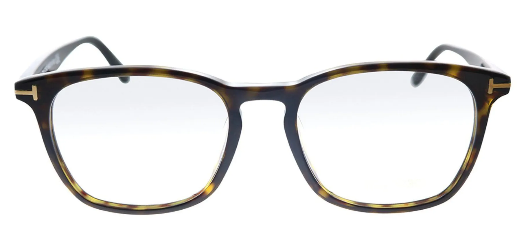 Tom Ford TF 5505D 052 Square Plastic Havana Eyeglasses with Demo Lens sold by Gaffos