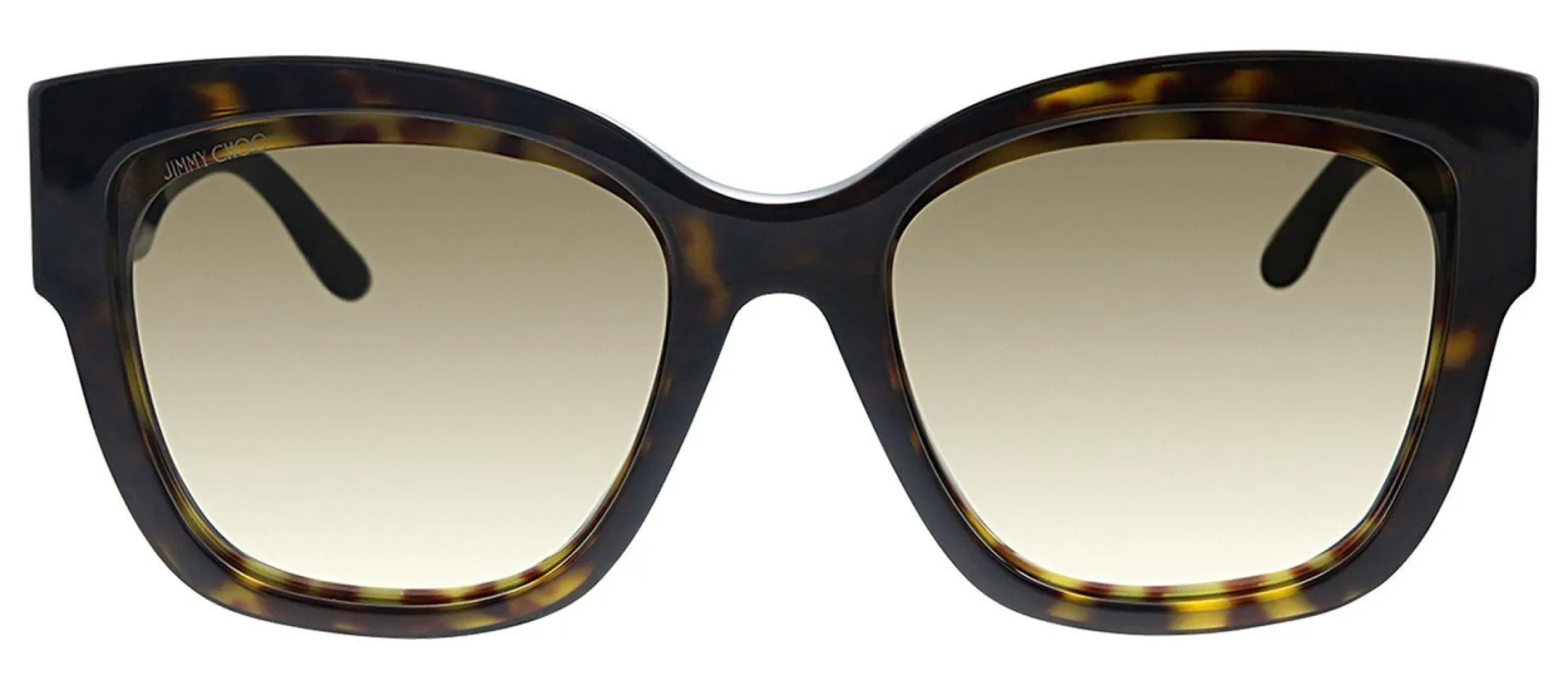 Jimmy Choo JC ROXIE/S 086 HA Square Plastic Havana Sunglasses with Brown Gradient Lens sold by Gaffos