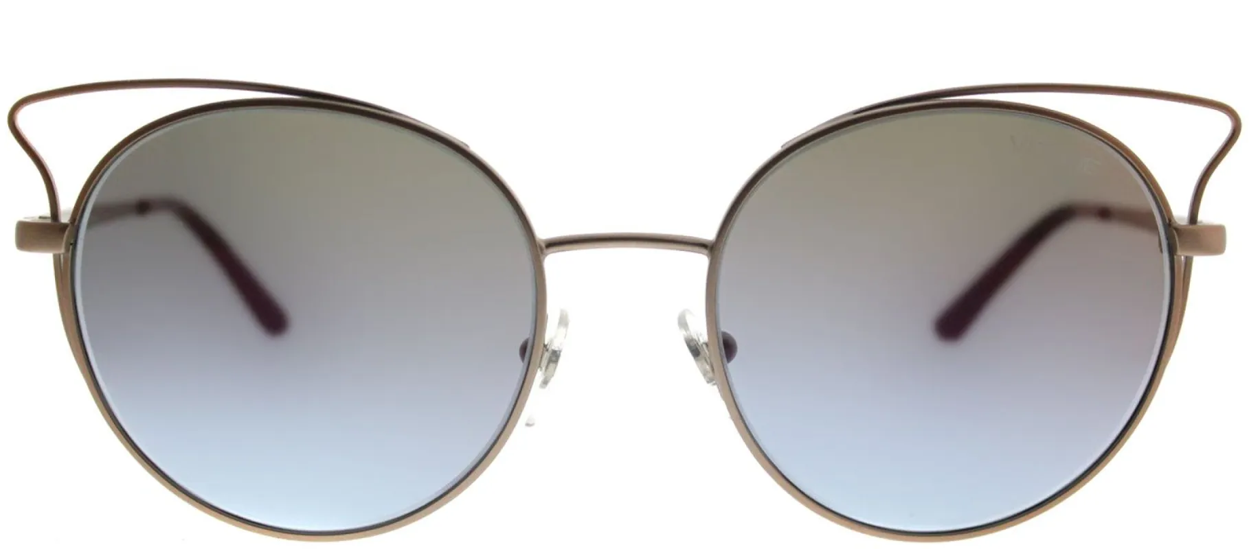 Vogue VO 4048S 5075H7 Cat-Eye Metal Pink Sunglasses with Pink Gradient Mirror Lens sold by Gaffos