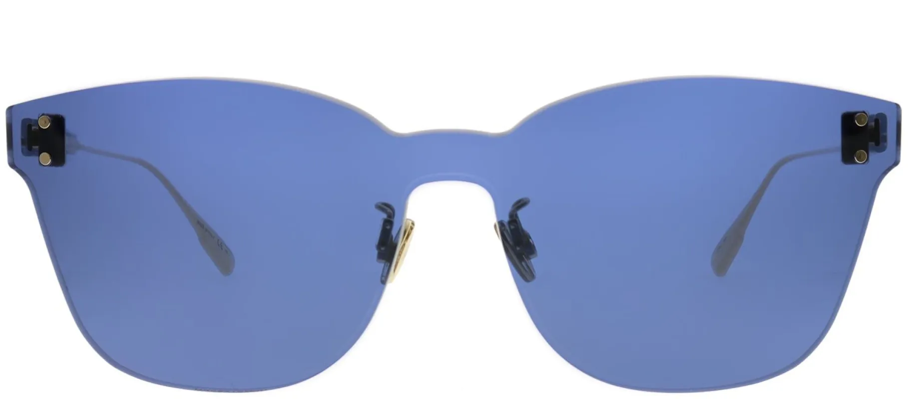 Dior CD ColorQuake2 PJP KU Rectangle Plastic Blue Sunglasses with Blue Lens sold by Gaffos