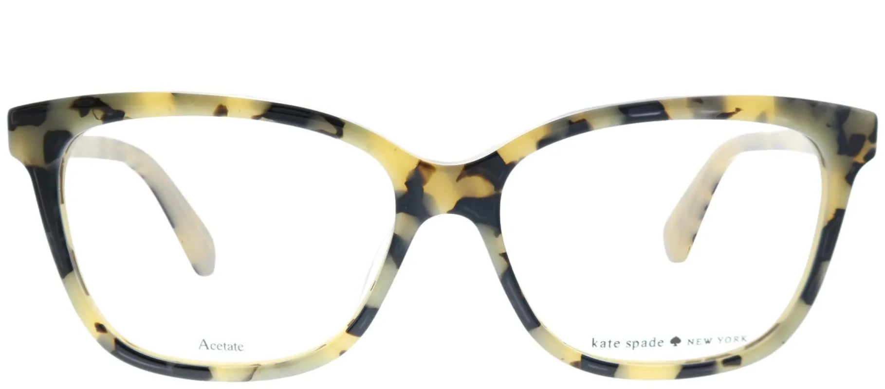 Kate Spade KS Jorja C1H Square Plastic Tortoise/ Havana Eyeglasses with Demo Lens made by Gaffos