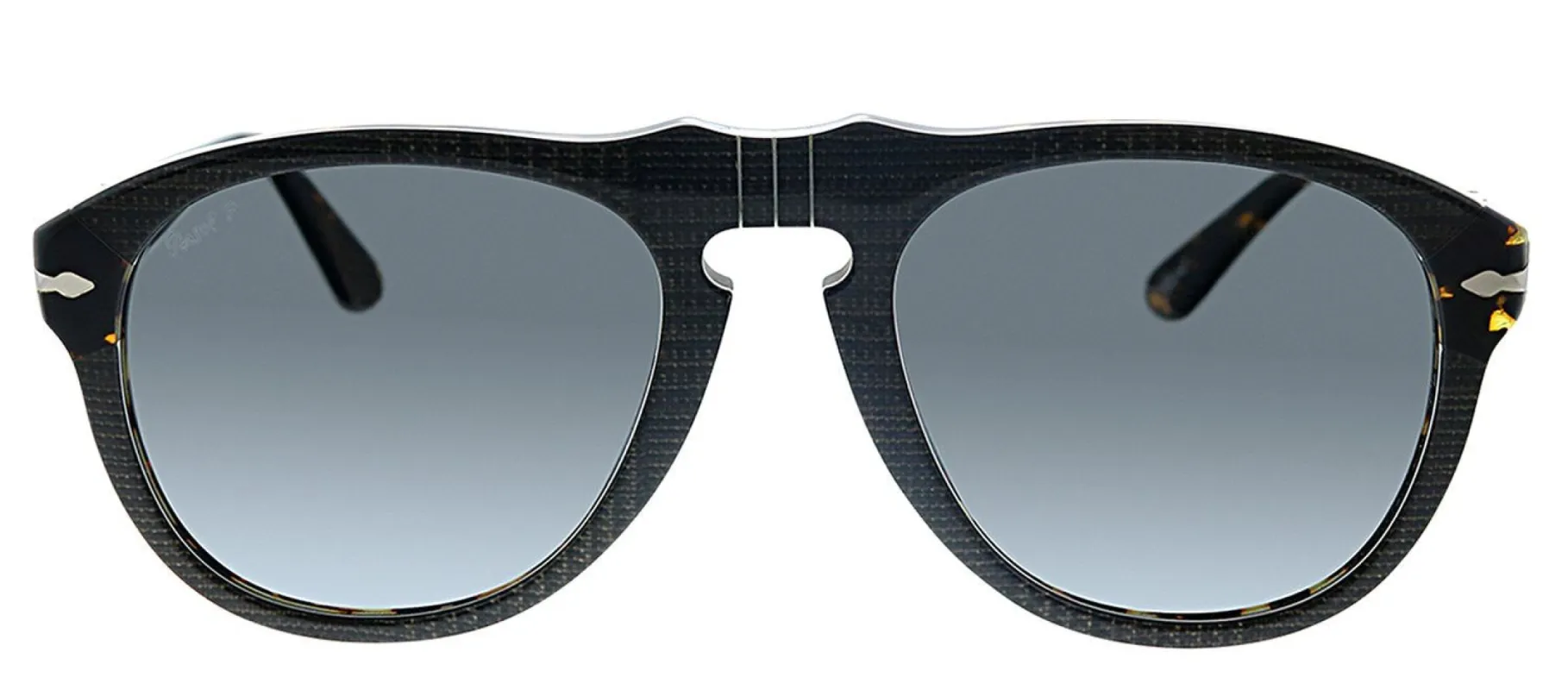 Persol PO 649 1093P2 Pilot Plastic Grey Sunglasses with Grey Polarized Lens sold by Gaffos