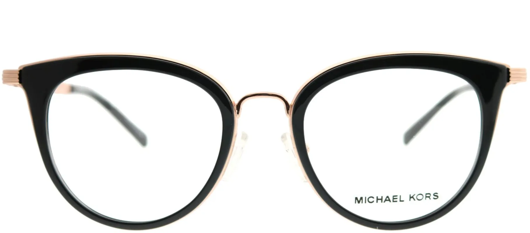 Michael Kors MK 3026 3332 Round Metal Gold Eyeglasses with Demo Lens sold by Gaffos