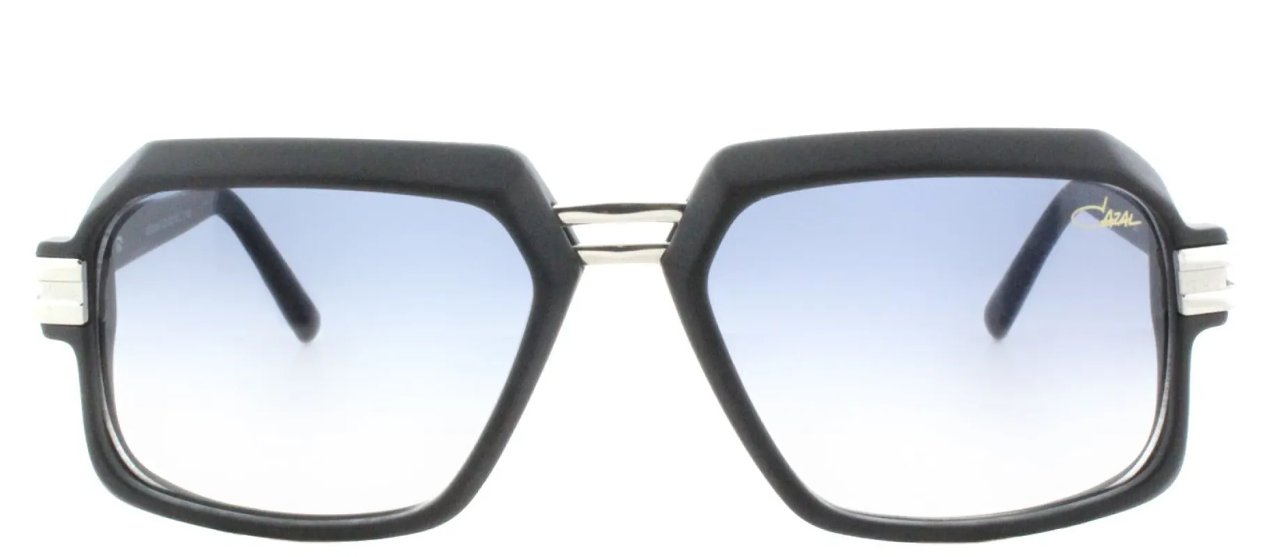 Cazal Cazal 6004/3 002SG Rectangle Plastic Black Sunglasses with Light Grey Gradient Lens sold by Gaffos