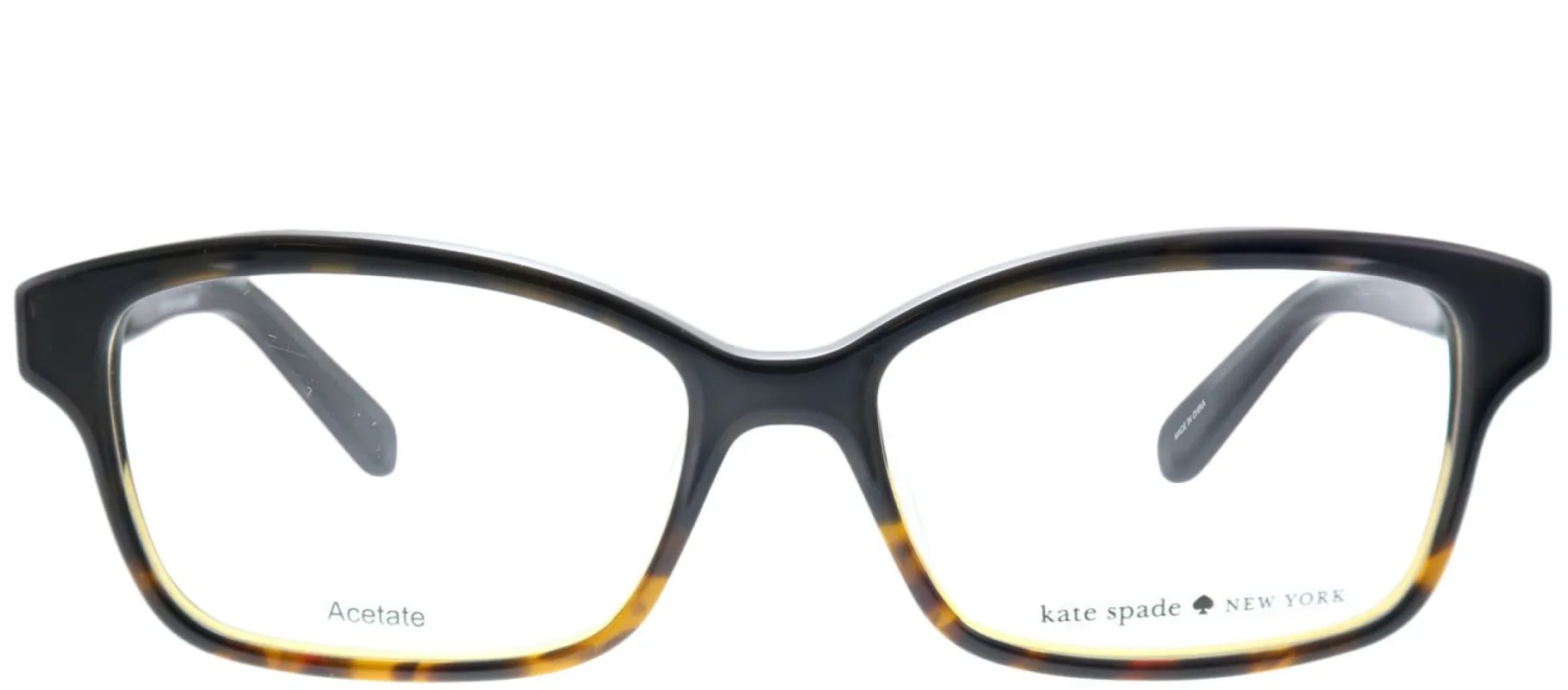 Kate Spade KS Sharla EUT Rectangle Plastic Black Eyeglasses with Demo Lens sold by Gaffos