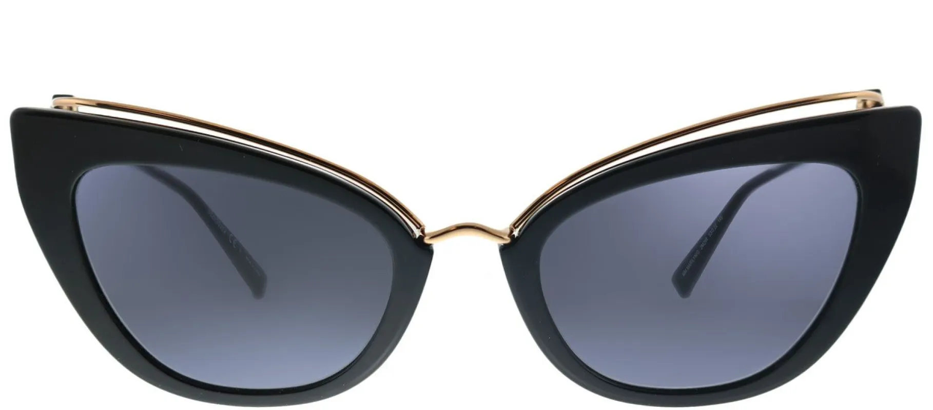 Max Mara MM Marilyn/G 2M2 Cat-Eye Plastic Black Sunglasses with Grey Lens sold by Gaffos