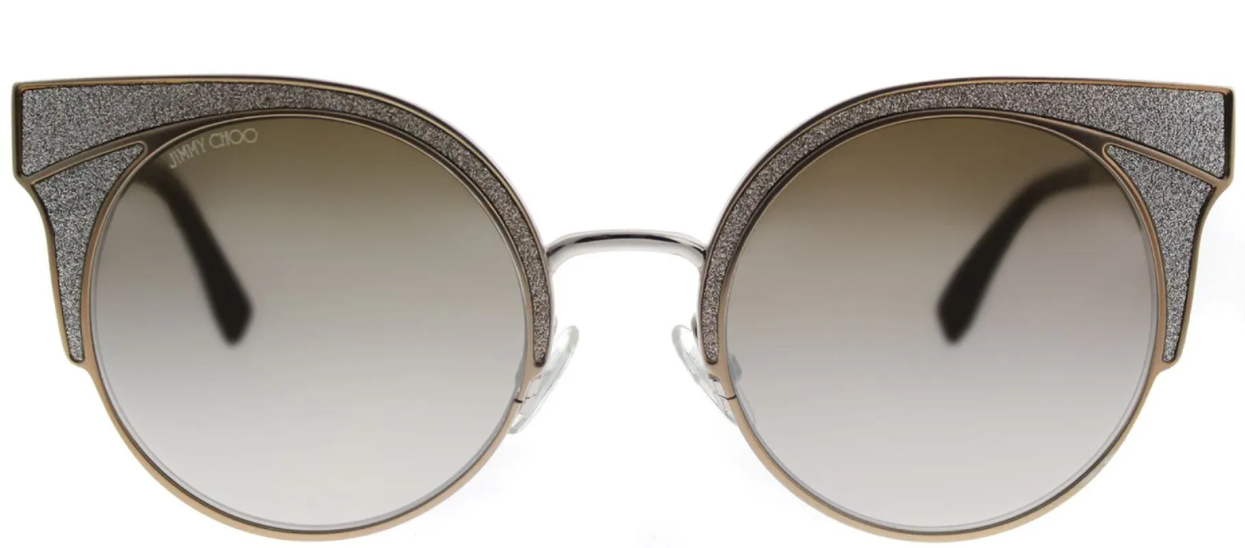Jimmy Choo JC Ora 1KL Fashion Metal Beige Sunglasses with Gold Mirror Lens sold by Gaffos